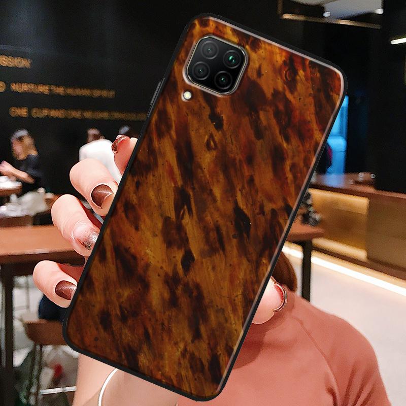 Tortoise Shell Pattern For Huawei Honor X8a X7a X9a X8 50 70 90 Lite Magic5 Pro P20 P30 P40 P50 P60 Nova 9 5T Case