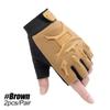 1Pair Tactical Half Finger Gloves for Fitness Outdoor Sports Cycling Anti Slip Half Finger Gloves for Mountain Climbing.