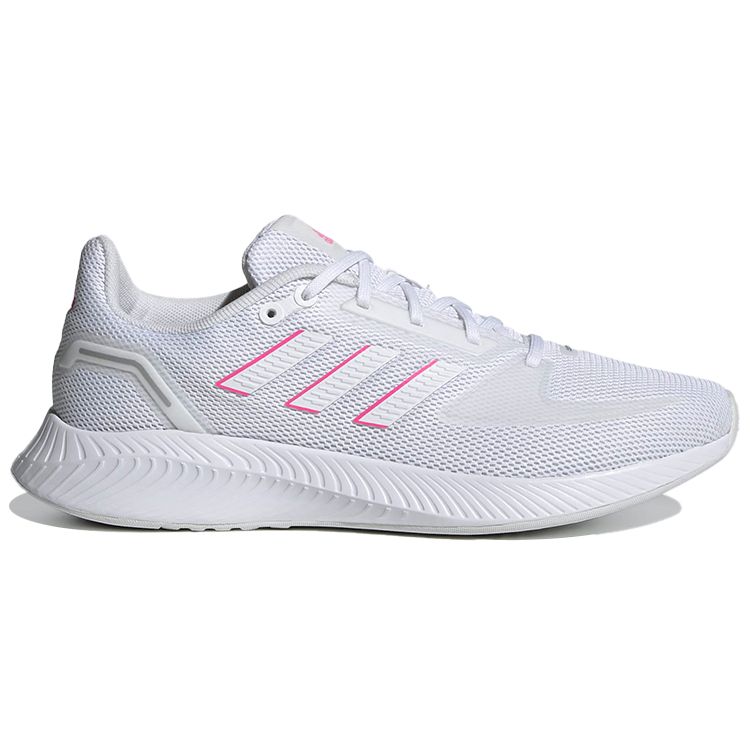 adidas Runfalcon 2.0 White Screaming Pink Женские кроссовки Cloud-White FY9623