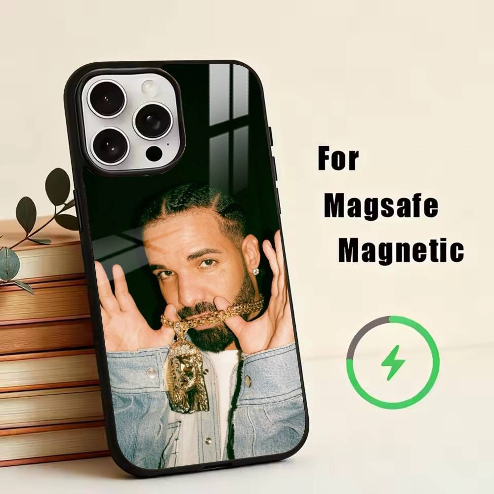 Rapper D-Drake Phone Case For iPhone17,16,15,14,13,12,11 Plus,Pro Magnetic For Magsafe Wireless Charging