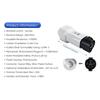 EVqiaoyi Portable SAE J1772 to 16A Socket Adapter for Type 1 Electric Vehicle AC Charging Station