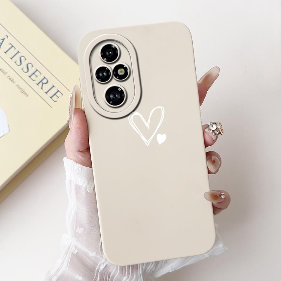 Чехол для Honor 200 Pro Стильный чехол с конфетным рисунком Полная защита камеры Чехол для телефона Для Honor 200 Lite Honor200 Smart Мягкие чехлы