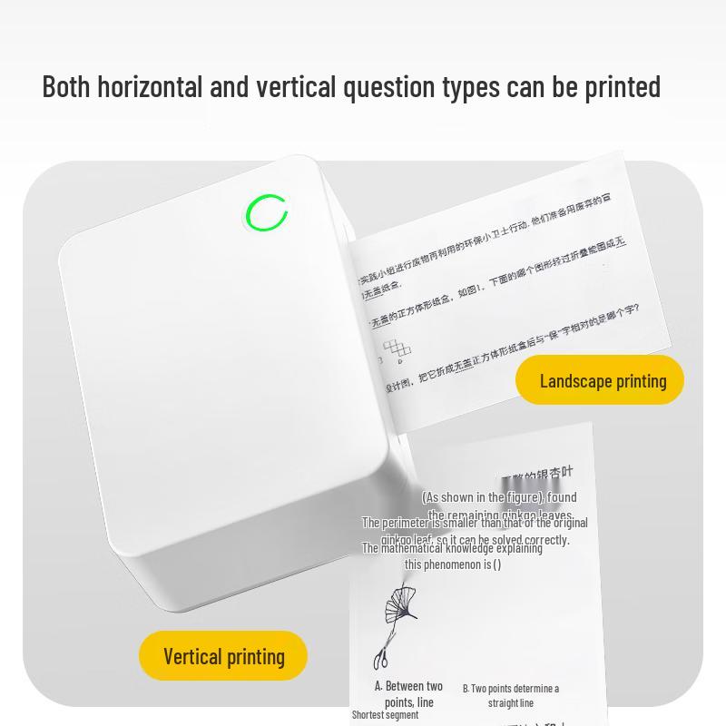 Deli X5 3-inch Portable Study Printer