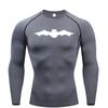 Men's Clothing Winter First Layer Long-sleeved Shirt Gym Running T-shirt Top Sports Thermal Underwear Top Warm Sweat Shirt