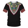 New Summer African Ethnic Style Pattern 3D Print T-Shirts Men Women Tshirt Short Sleeve Oversized Harajuku Tee Top Kid
