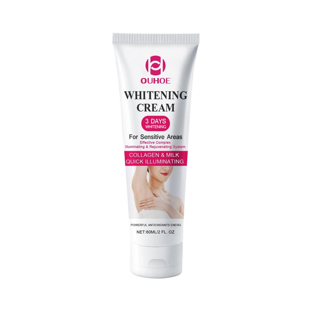 Whitening and Beautifying Cream for Armpits, Moisturizing, Darkening, Brightening and Whitening Cream for Private Parts of Elbow and Knee Joints.