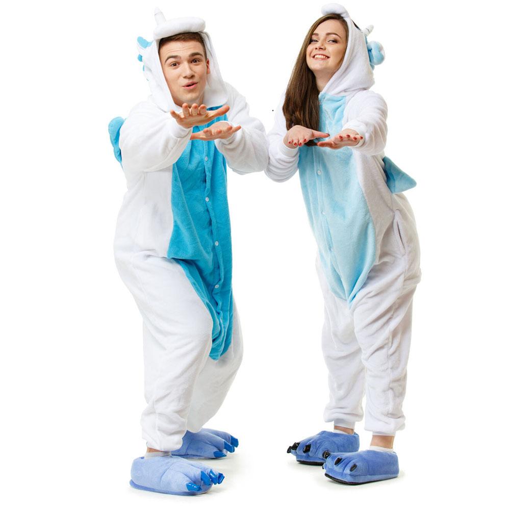 Фланелевая пижама кигуруми для взрослых с животными, пандой, пижамы с небесными звездами и единорогом, женские пижамы кугуруми для косплея, комбинезоны, одежда для сна с обувью