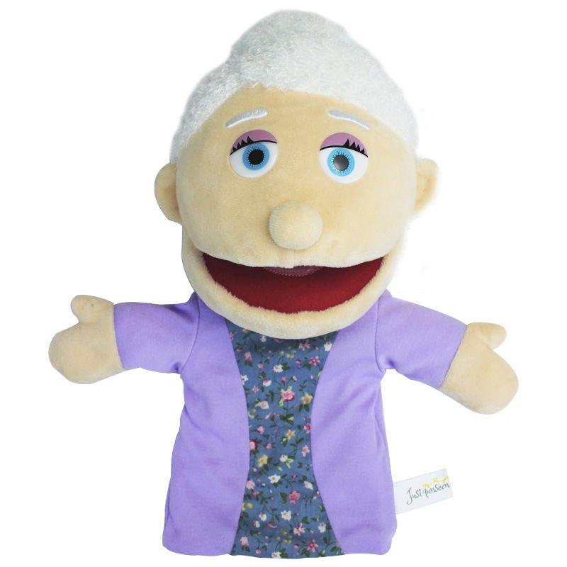 Creative Open Mouth Full Family Hand Puppet Plush Doll Toy For Roleplaying And Storytelling