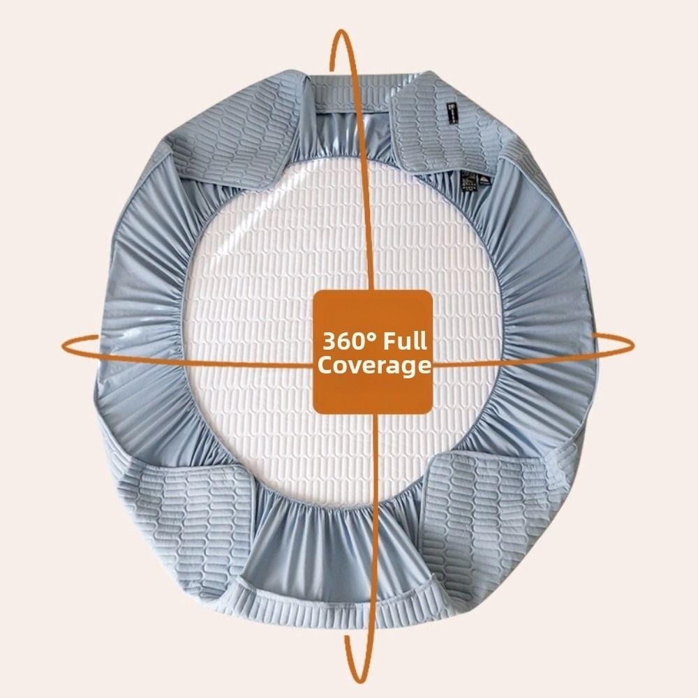 5FT/5.9FT Anti-Slip Mattress Cover Breathable Bedding Cover Durable Fitted Sheet For All Seasons