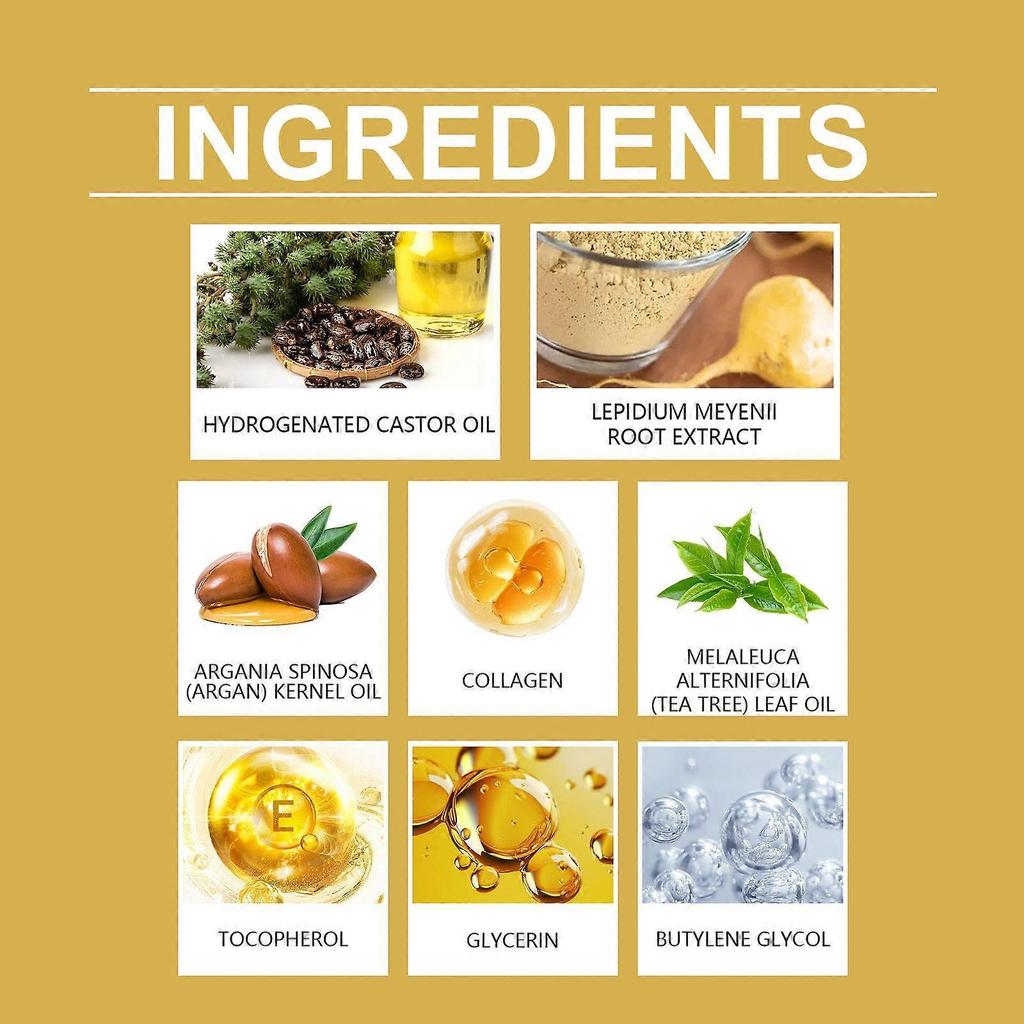 Nourishing Plant Extract Hair Oil for Shine, Scalp Relief & Stronger Hair