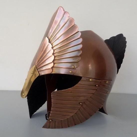 Helmet Crown Helmet of Elendil Winged Crown of Gondor Captain's Helmet Lord of the Rings Steel Helmet LarpX Helmet Ska