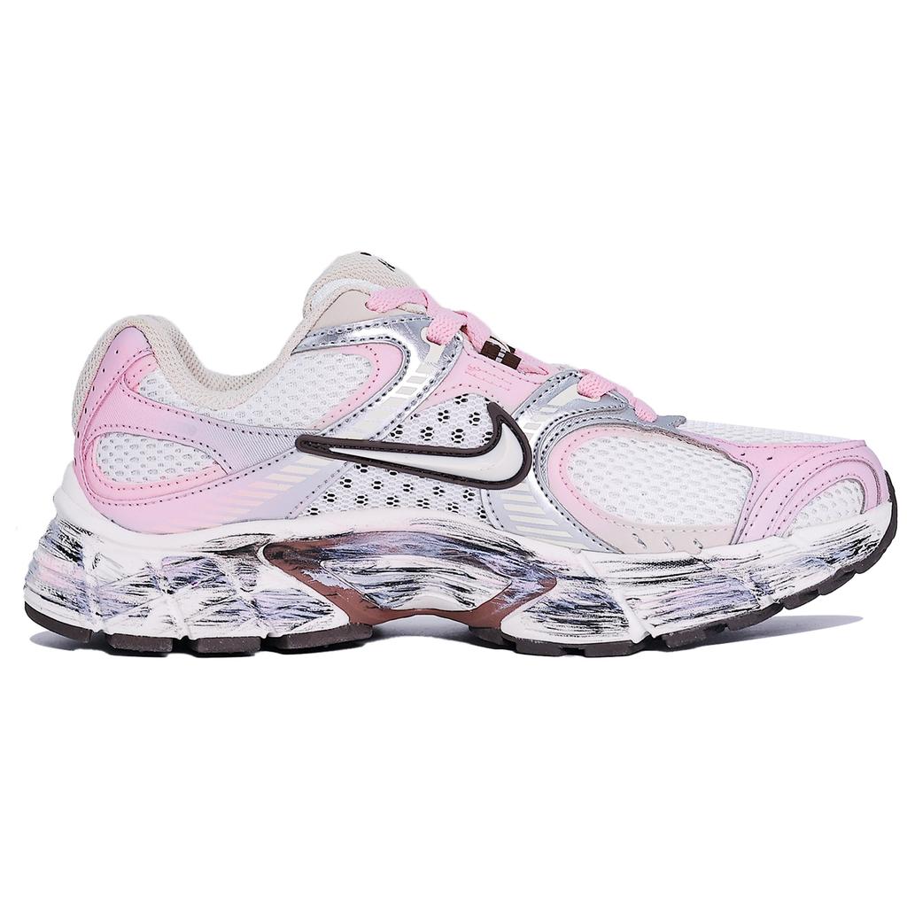 Nike V5 RNR Амортизирующие износостойкие дышащие низкие беговые кроссовки женские розовые HQ7901-102(Команда1534-)