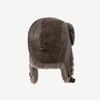 Men Winter Trapper Aviator Trooper Earflap Warm Russian PU Leather Plush Ski Hat Bomber Cap Russian Warm Ear Protectors Hats