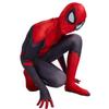 High Quality Spidermans Costume Fancy Dress Adult And Children Halloween Costume Red Black Spandex Cosplay Clothing