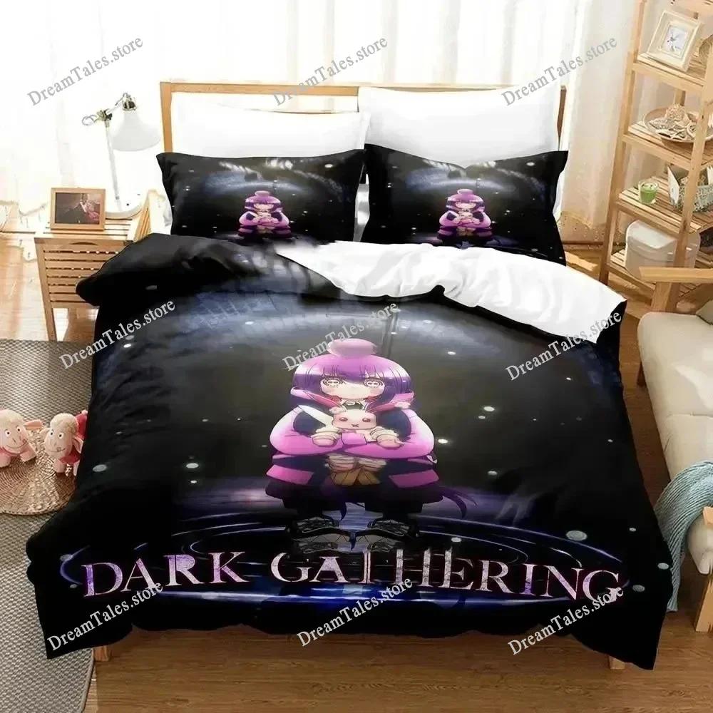 3D Печать Dark Gathering Комплект постельного белья для мальчиков и девочек Размер Twin Queen King Подушка Наволочка Постельное белье Мальчики Взрослые Домашний текстиль