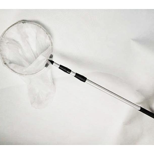 Telescopic Aluminum Alloy Insect & Butterfly Net for Daphnia, Bloodworms, and Mosquitoes.