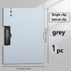 1PC A4 File Folder with Cover 3 Colors Document Organizer Clipboard Paper Holder Office Stationery for Business School