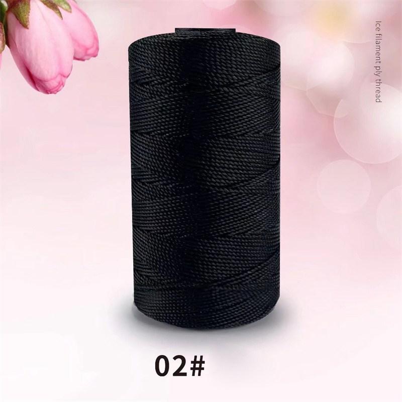 Ручная работа, ремесло, витой шнур макраме, сделай сам, свадебный декор, полипропиленовая швейная нить, 34 цвета, веревка