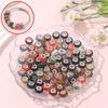 7/14/21 шт. европейские смоляные макропористые бусины, свободные бусины, подвесные бусины, европейские браслеты своими руками, ожерелья, изготовление ювелирных изделий
