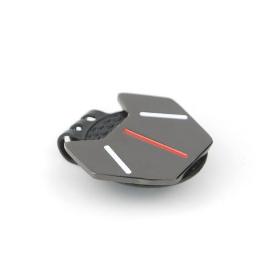 1 Set Target Mark Magnetic Waterproof High Strength Ball Mark Metal Mini Golf Ball Mark with Hat Clip Set Golf Accessory