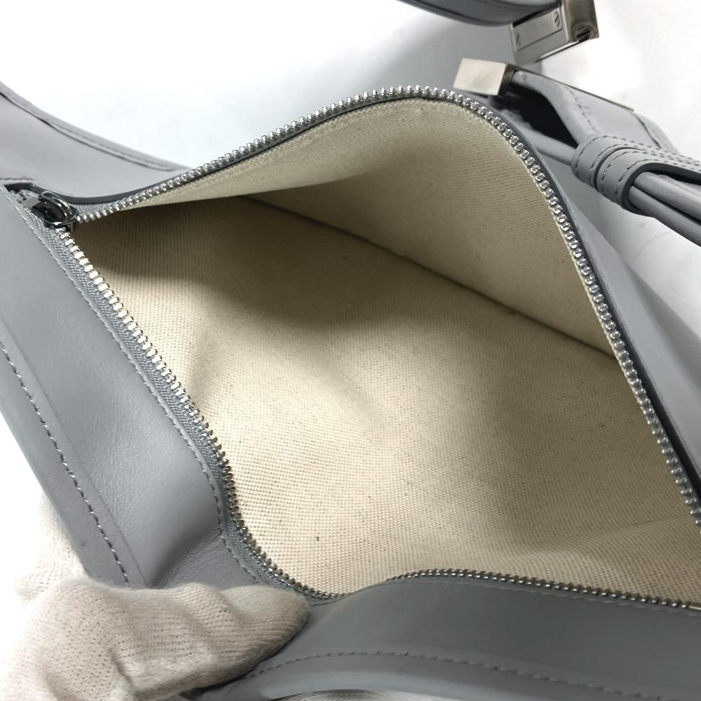 Burberry Сумки с логотипом Сумки на пояс Сумка через плечо Кожаная серая