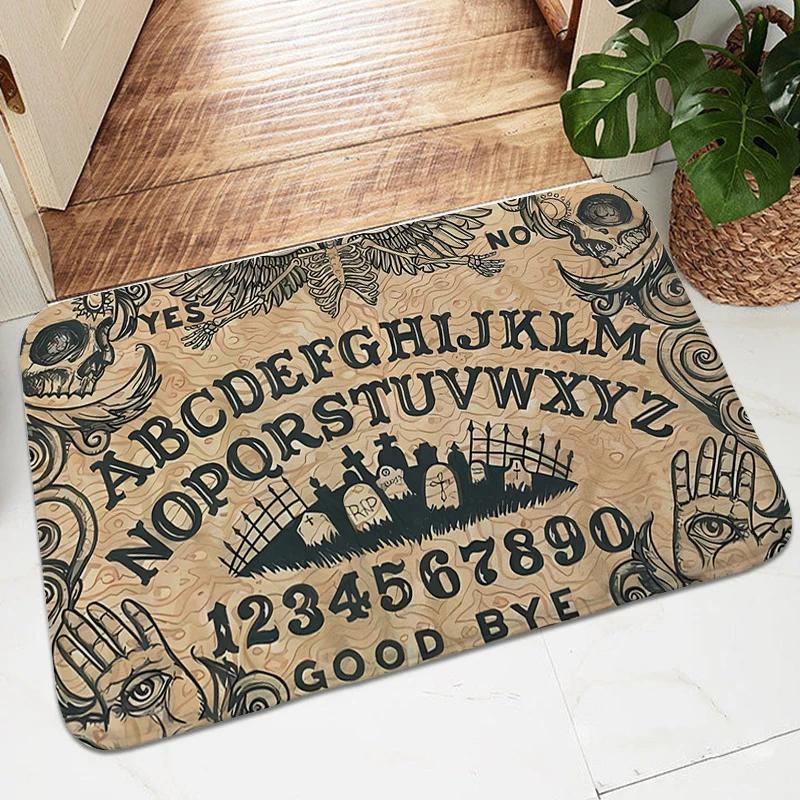 Carpet for Bedroom Ouijia Rug Aesthetic Funny Doormat Entrance Door Anti Slip Soft Washable Non-slip Kitchen Veranda Floor Mat