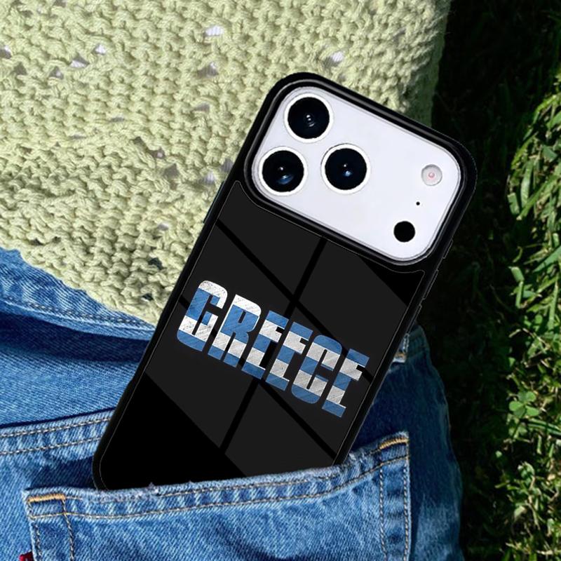 Греция Греческий флаг принт чехол для телефона Совместим с для IPhone 17air 16e 15 14 13 12 11Pro Max 17 Air