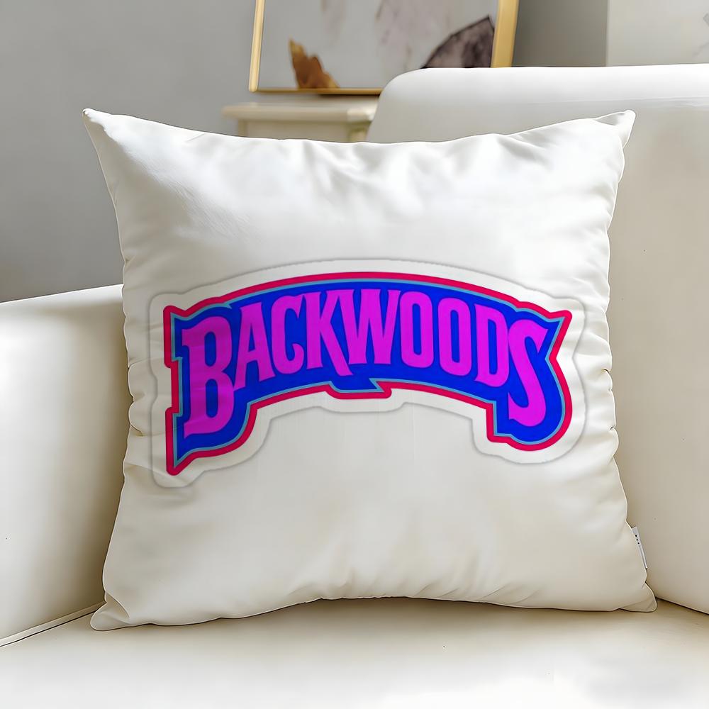 Popular Bbackwoodsfed Cushion Cover Soft EasyWash Pillow Case Versatile for Couch Bed Travel and Office