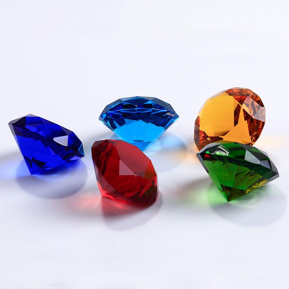 30mm DIY Romantic Gifts Party Decoration Clear Table Confetti Wedding Supplies Crystals Diamond