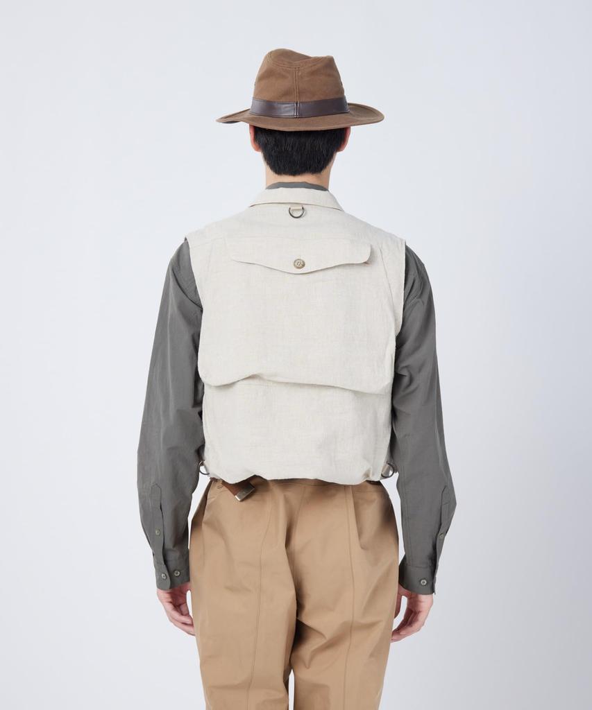 Snow Peak Tailored Fishing Vest Outerwear Vest XL BEIGE SPTL-JK-26SU901 Mid-layer Men's Women's