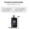 Hub Caps Car Key Protection Shell Bag Carbon Filber Key Case Keychain For Alfa Romeo Giulia Stelvio Giulietta 159 147 156 166 Ac YKLMN1