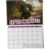 2025 Wall Calendar Cartoon Dog Print Wall Hanging Calendar Monthly Daily Planner Holiday