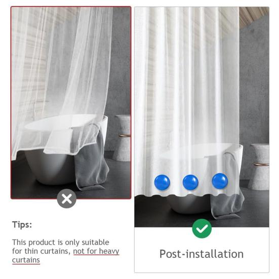 10 шт., магнитные грузики для штор, водонепроницаемые компактные размеры, сильная магнитная скатерть, занавеска для душа, драпировка, грузики