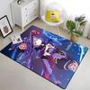 Genshin Impact HD Printed Carpet Household Rug Children's Room Living Room Chair Bedside Modern Simple Floor Mat Kawaii Rug