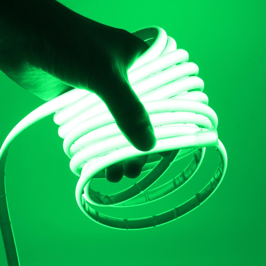 IP68 Waterproof COB LED Strip Light 12V 24V Flexible LED Neon Tape 320LEDs/m High Density Linear Light Outdoor Swimming Pool