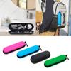 Compact Black Toothbrush Cover Bag Practical Toothbrush Storage Organizer Container Perfect for Traveling and Camping