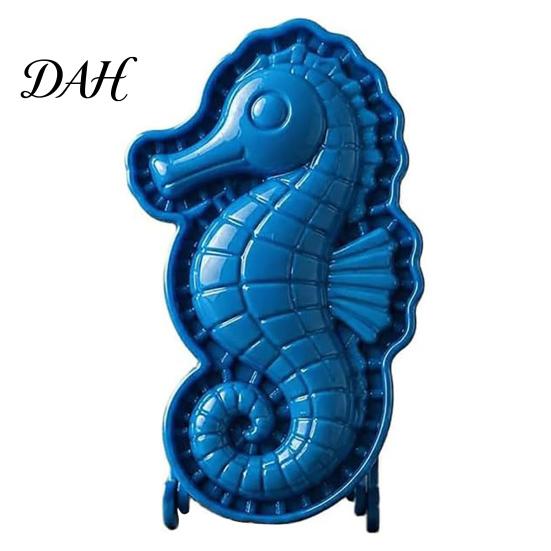 Cute Sea Life Baking Supplies Marine Animal Mini Pie Mold, Durable Non-stick Reusable Dough Cutter, Decorative DIY Fruit Making Molds Hand Press Tool