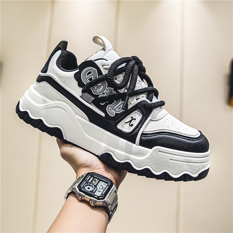 Роскошные новинки 2024 года, популярные студенческие повседневные кроссовки для мужчин, классические толстые подошвы, повышенная обувь для бега и спорта на открытом воздухе