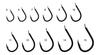 Gamakatsu Крючок Koiso, Черный, Размер 13, 12249 Рыболовный крючок