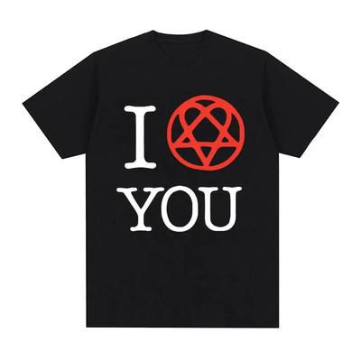 Кен Карсон I Love You Destroy Lonely Heartagram Opium Футболка с графическим принтом Мужчины Женщины Повседневные уютные хлопковые футболки с короткими рукавами