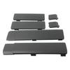 6Pcs Roof Luggage Rack Cap Delete Remove Cover For Honda For CRV For CR-V 2007-11 Auto Top Rack Covers Lid Plastic Replacement