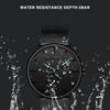 Men's Waterproof Trendy Korean Version Trendy Men's Fashion Casual Men's Watch Small Second Hand Steel Mesh Strap Quartz Watch