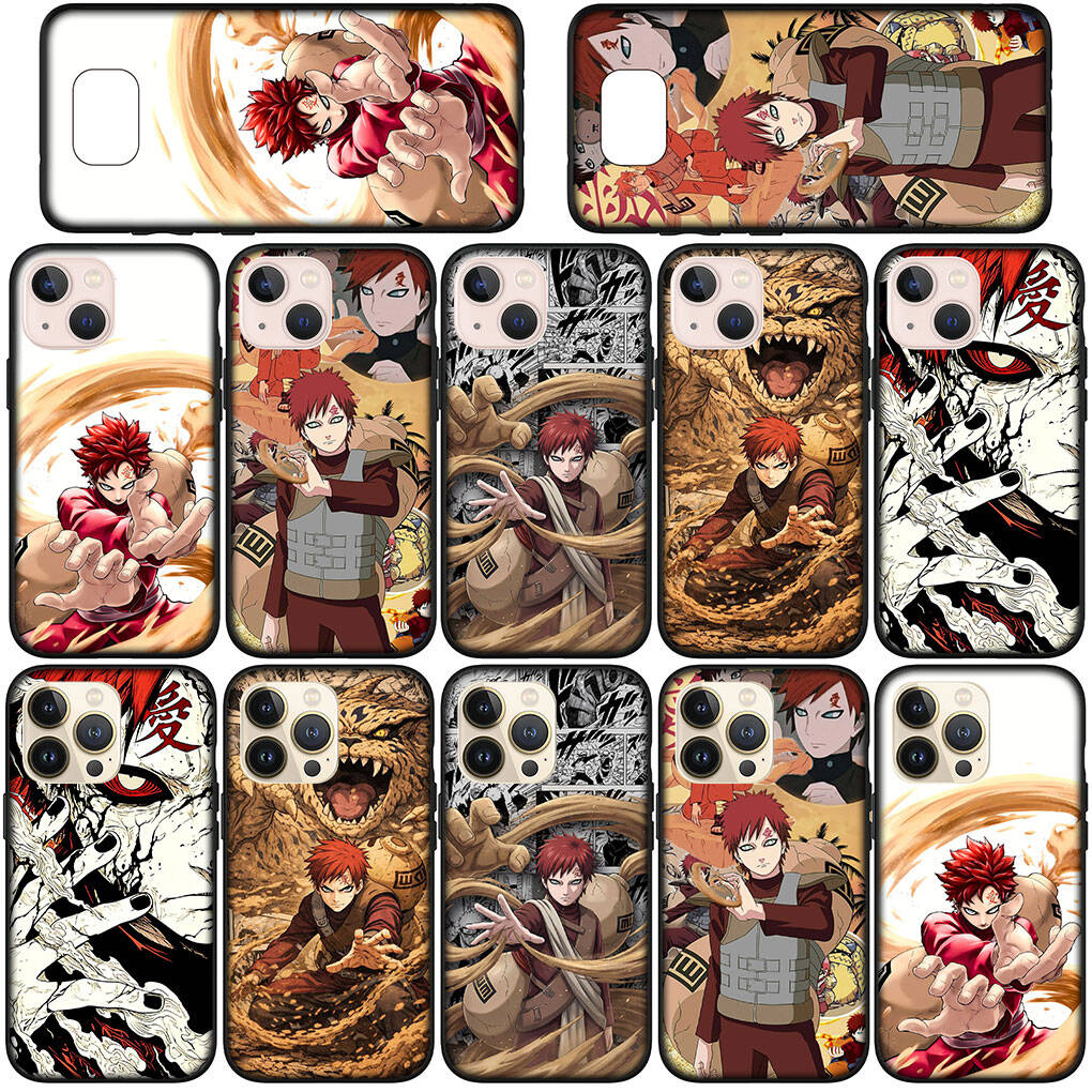 Phone Case for iPhone 17 15 16 Plus Redmi Note 14 12 11 13 Pro Max Huawei P30 P20 Lite OPPO A60 A40 A80 A38 A54 A17 Comics Gaara Narutos Poster Cover