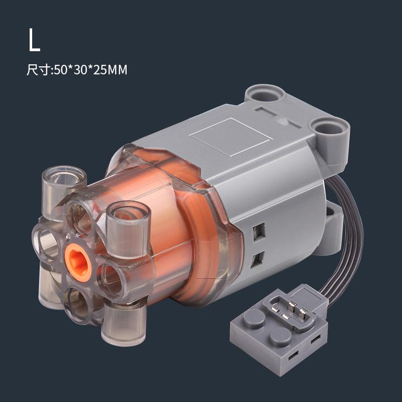 Technical Motor Parts Building Block Compatible Technical Mechanical Group MOC PF Power Function Upgrade XL-M-Servo Motor