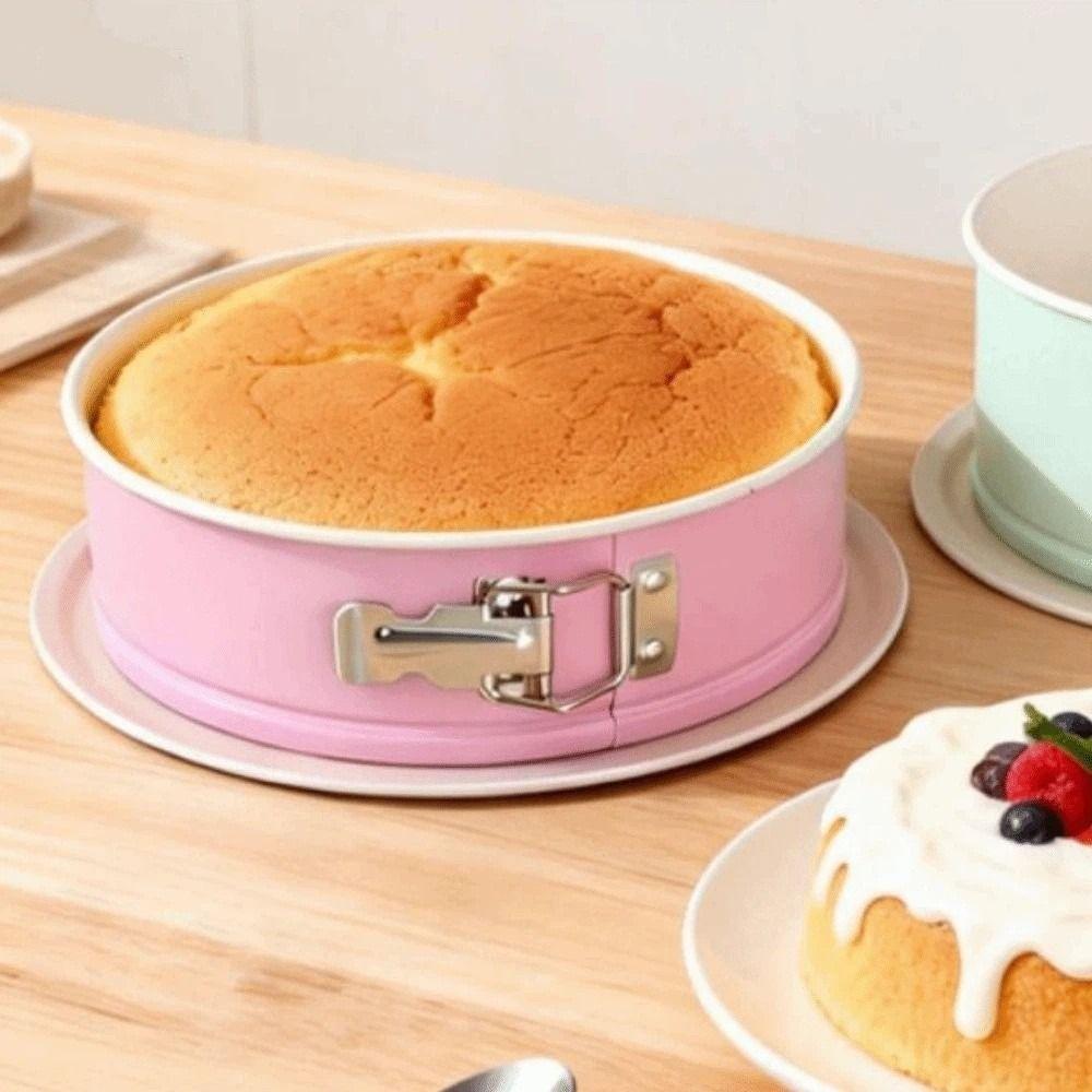 Carbon Steel Round Cake Mould Non-Stick Cake Mold Baking Tools Desserts Baking