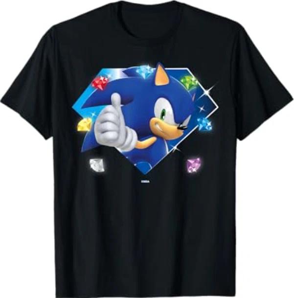 Футболка Sonic The Hedgehog 35-й юбилейный Изумрудный Наследие