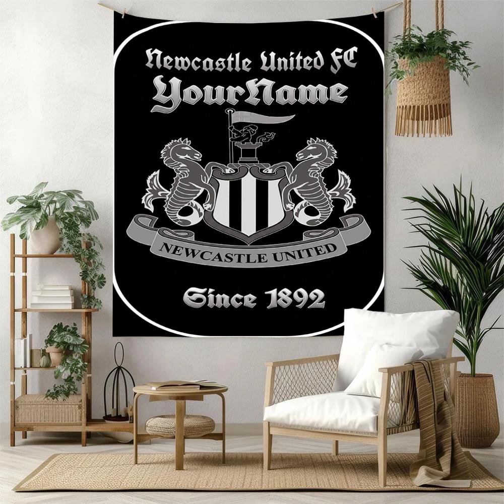 Newcastle Custom Your Name Wall Decor Tapestry Art For Pet Memorial Birthdaywedding Party Backdrop Family Gift