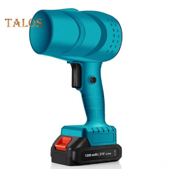 Беспроводная воздуходувка для листьев, сжатый воздух, пылеуловитель с регулируемыми настройками воздушного потока, малошумная многофункциональная портативная электрическая воздуходувка