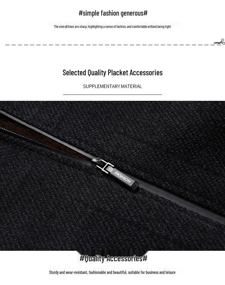 Мужская демисезонная повседневная деловая куртка Woodpecker 2025 для отцов среднего и пожилого возраста