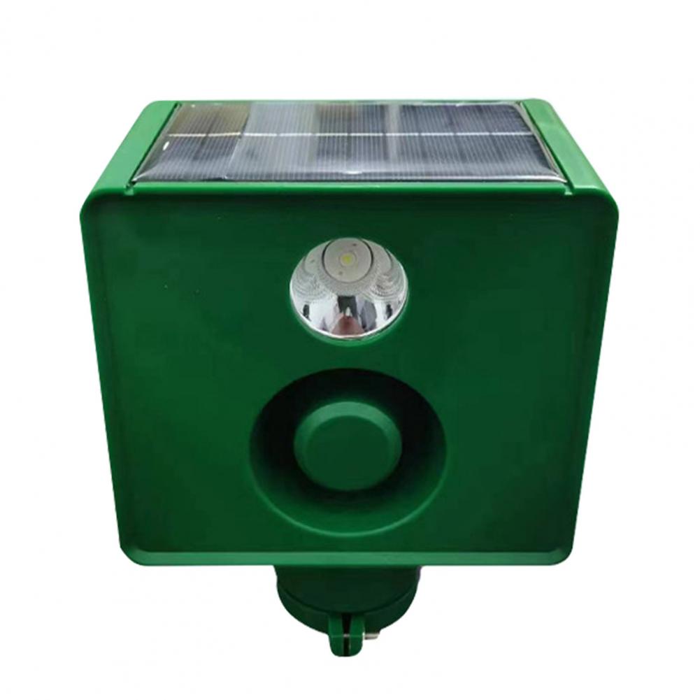 Beast Repellent Light Solar Warning Lights With Loud Volume Weather-Resistant Animal Repellent Light For Farm Field Courtyard